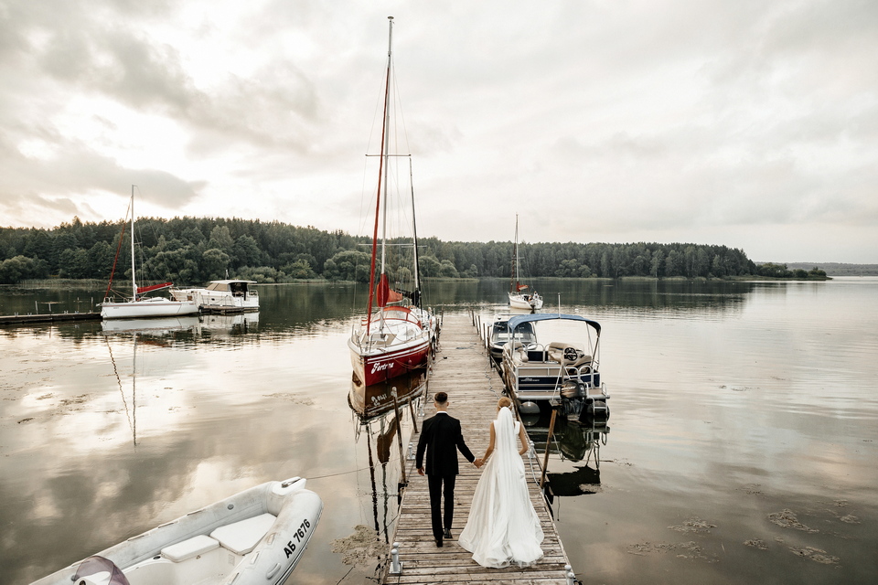 свадебная фотография Алексея и Алёны